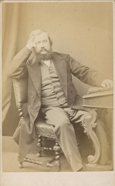 Charles William Shirley Brooks, redacteur van Punch door English Photographer